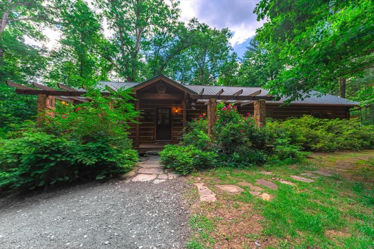 Waterfront Mountain Cabin With Hot Tub Villa Blue Ridge Exterior photo
