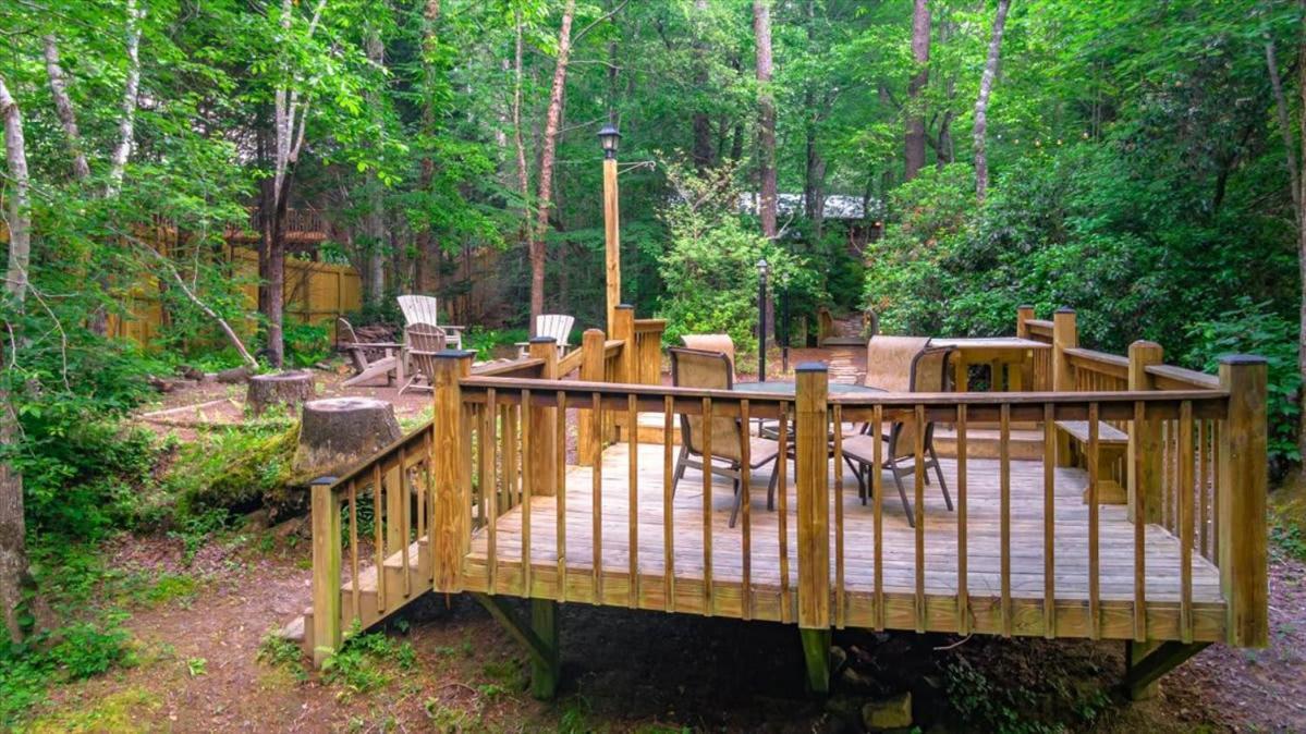 Waterfront Mountain Cabin With Hot Tub Villa Blue Ridge Exterior photo