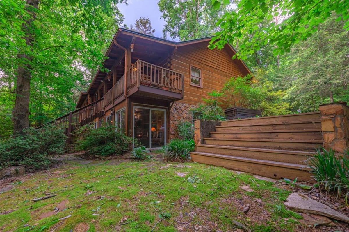 Waterfront Mountain Cabin With Hot Tub Villa Blue Ridge Exterior photo