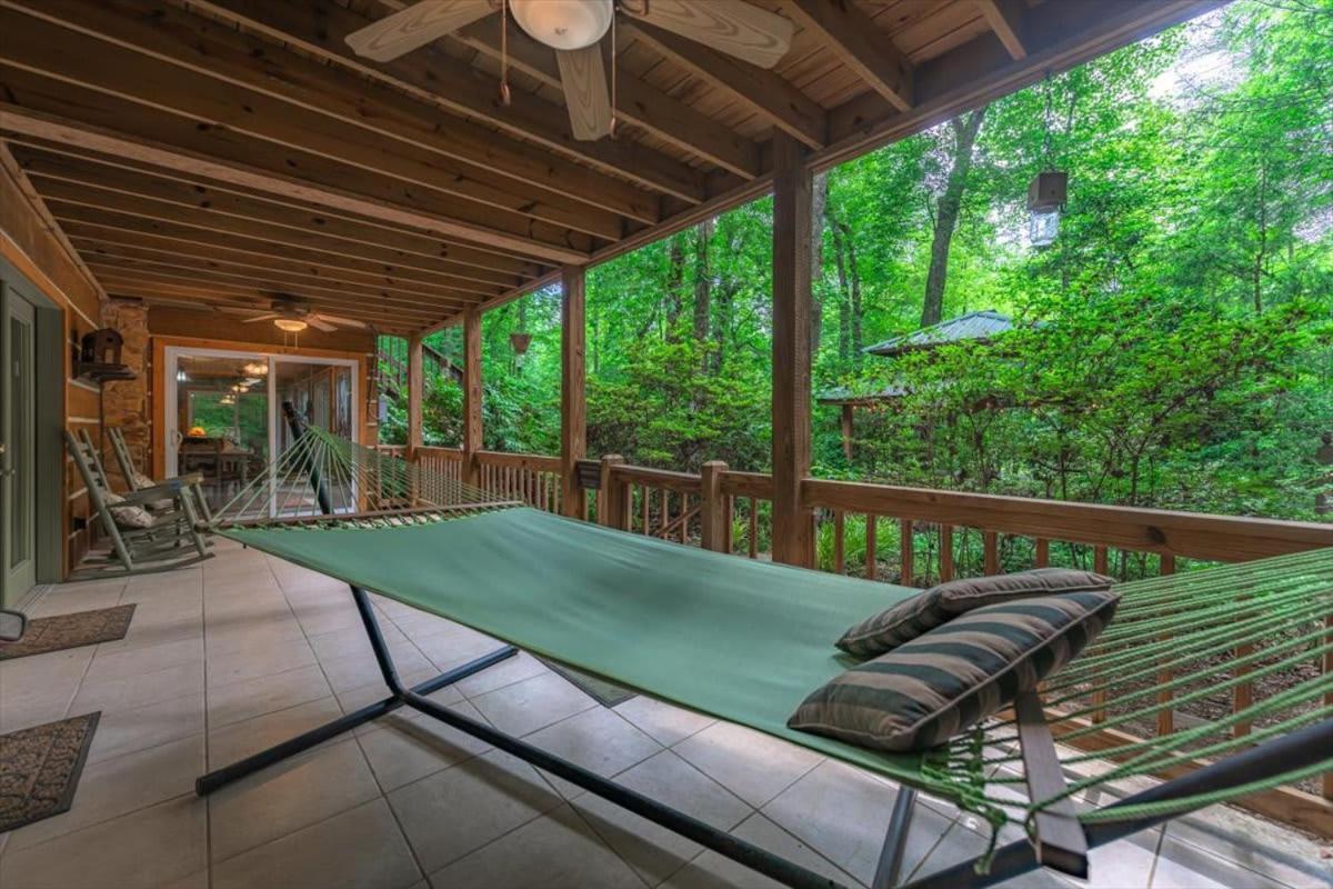 Waterfront Mountain Cabin With Hot Tub Villa Blue Ridge Exterior photo