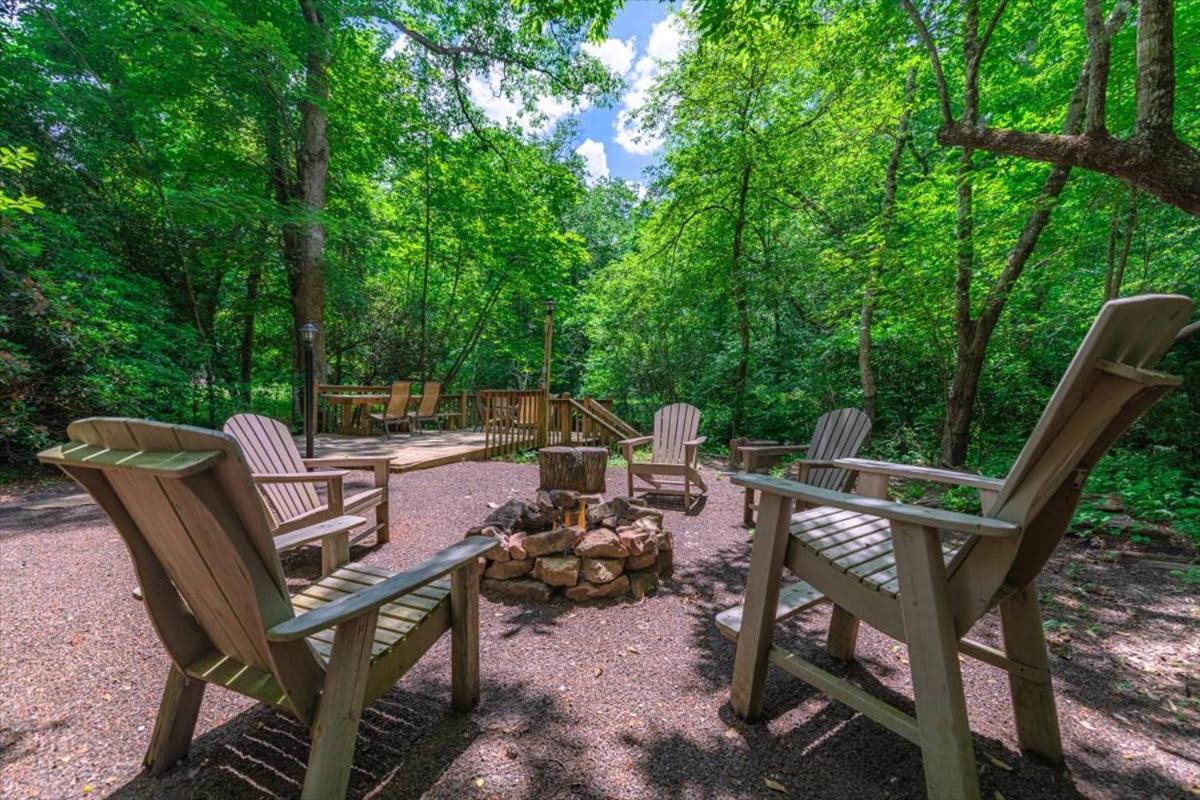 Waterfront Mountain Cabin With Hot Tub Villa Blue Ridge Exterior photo