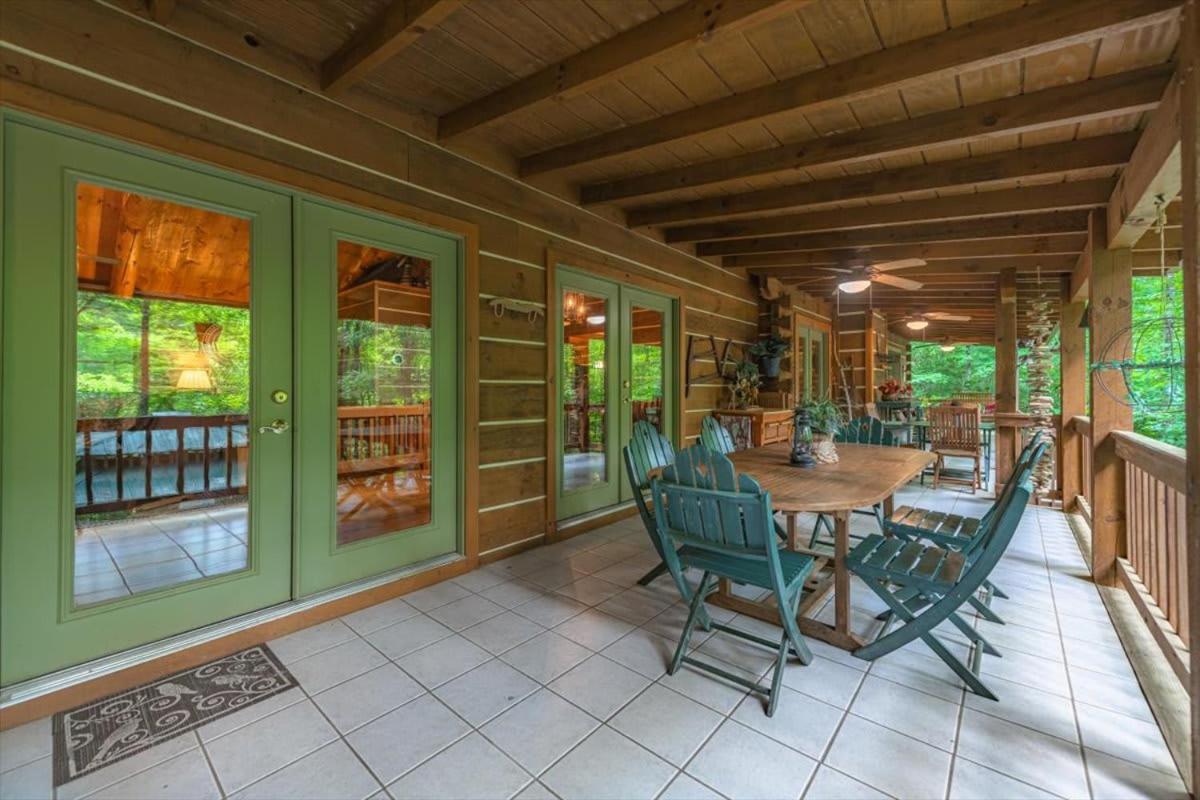 Waterfront Mountain Cabin With Hot Tub Villa Blue Ridge Exterior photo