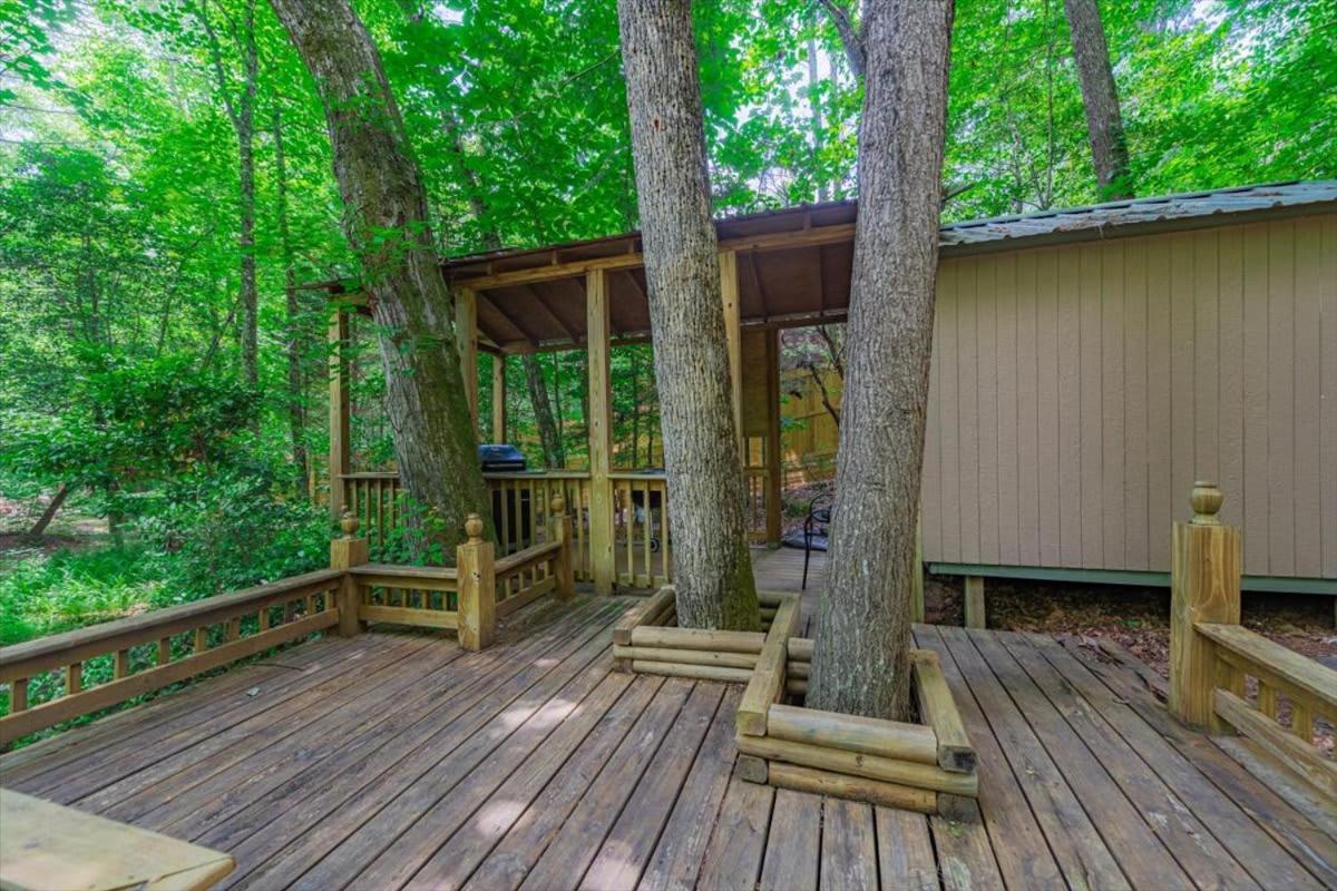 Waterfront Mountain Cabin With Hot Tub Villa Blue Ridge Exterior photo